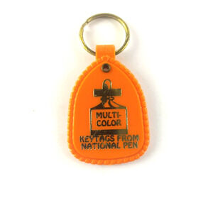 Mulit - color Key Tags From National Pen Keychain